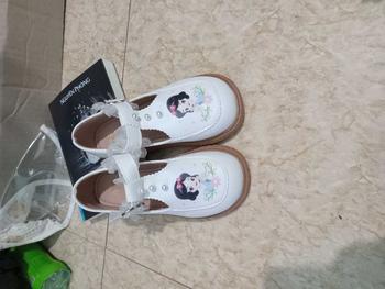 Product Review of Giày Búp Bê Cho Bé Gái Hình Công Chúa Eosa Bạch Tuyết Nơ Bèo Dễ Thương, Giầy Công Chúa Sz 23-35 Cho Bé Gái Từ 3 Tuổi đến 10 Tuổi from Đ** T**g 1