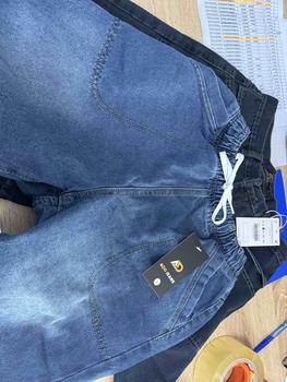 Product Review of Quần ngố Jean lưng chun dây thắt, lưng thun co giãn có bigsize  (mã SJ111) Nữ Pants Women from H**a 0