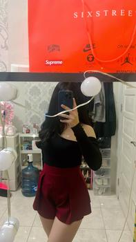 Product Review of [ AUBREE ] Elle Top / Atasan Wanita Basic Crop Baju from T** B**l 0