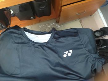 Product Review of Đồng Phục Thi Đấu Cầu Lông, Yonex, Dành Cho Nam Và Nữ, Có Thể Tùy Chỉnh, Mua Theo Nhóm, Nhanh Khô, Thoáng Khí, Áo Ngắn Tay Thể Thao Thường Ngày from ༄**࿐ 1