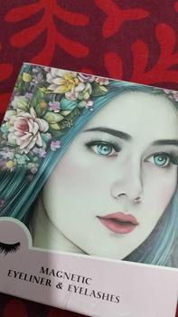 Product Review of Gaya baru Bulu mata magnet 5pasang . Bulu mata 3D magnet eyeliner  Onebeauty Box Waterproof（Mata cantik By iichapriscillia） Set from 💗**💗 0
