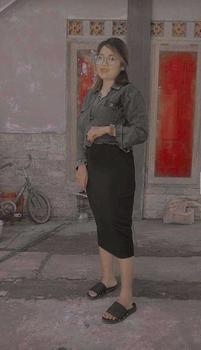 Product Review of Aira Sabrina Dress Scuba Wanita dengan Model Leher Sabrina dan Tangan Karet from 💫**💫 0