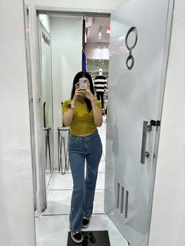 Product Review of Highwaist Jeans Cargo Loose Hangover Vol.2 - Celana Cargo Jeans Premium Tebal Kekinian Wanita Panjang Cewek Denim from O**i 1