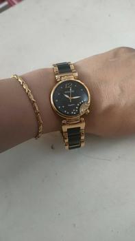 Product Review of Đồng Hồ Nữ GS Đá Ceramic 2 Màu Lựa Chọn: Đá Đen, Đá Trắng Women Titan Đeo Tay Watch Voi from h**h a**2 0