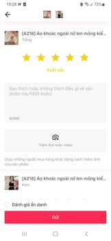 Product Review of 💥[A218] Áo khoác ngoài nữ len mỏng kiểu CÁNH DƠI DÁNG RỘNG hàng dệt kim Quảng Châu tay dài chống nắng - L2M (Top Nữ Nhung Women ) 【 hoa hồng 】 from e** c** 0
