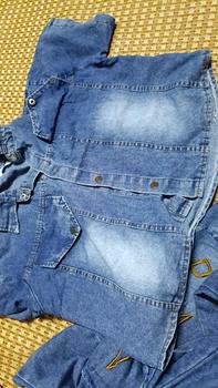 Product Review of Sét Jeans Áo Cổ Đức Tay Cộc Khuy Bấm , Quần Baggy Dài Thêu Cạp Chun Cho Nữ, Thêu Chữ Khung Bò Giả Chất JEANS Mền  Có Túi Có Cổ GOBY OFFICIAL SBD09 from T**h T**h 3** 0