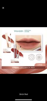 Product Review of [BUNDLE OMBRE] WARDAH Paket Ombre Best Seller Glasting, Matte Lip Cream, Lip Mousse Therapy, Lip Paint Around The World (Special International Lipstick Day) - Makeup from k**️ 0