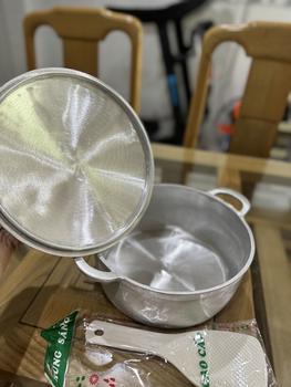 Product Review of Nồi Gang số 8 _ 19.5 cm đúc thủ công nguyên khối from 1**🐍 1