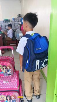 Product Review of School Bag For Kids Boy Astronaut School Bag Waterproof Backpack 3-4 Grades High Capacity from C**💋 1