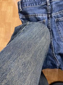 Product Review of (95cm) M24 Quần Jean Nữ  Suông Rông Nấm Trơn QC . Jean ko giãn . Đủ Size S/M/L - Women Pants Voi quan  boong from P**9 3