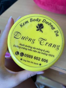 Product Review of Kem Body Dưỡng . ĐƯỜNG TRANG (ĐT) trắng da . cấp ẩm . Chất kem cải tiến mới . trọng lượng 150g from S**g n** t**g ** 1