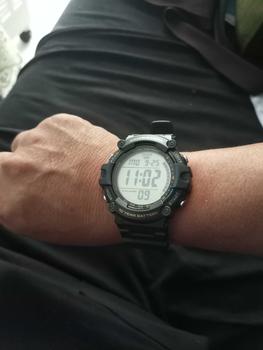 Product Review of CASIO รุ่น AE-1500WH AE-1500WHX นาฬิกาข้อมือผู้ชาย แบตเตอรี่ 10 ปี ตัวเรือนใหญ่ ดิจิตอลใหญ่มาก ตัวเรือนบึกบึน เหมาะข้อใหญ่ AE-1500 AE1500 from n**e 2