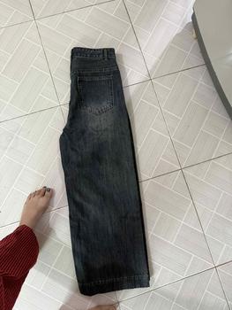 Product Review of (95cm) M24 Quần Jean Nữ  Suông Rông Nấm Trơn QC . Jean ko giãn . Đủ Size S/M/L - Women Pants Voi quan  boong from n**3 0