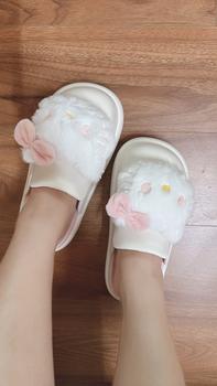 Product Review of Búp Bê Mèo Kitty Hoạt Hình, Thiết Kế Dễ Thương, Kiểu Dép Lười Nửa Ngón Chân, Dành Cho Nữ, Thích Hợp Cho Mùa Hè, Có Thể Mặc Ngoài Trời, Hàng Mới Về 2024, Dép Đế Chống Trượt from n**1 1