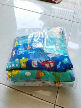 Product Review of velvet junior & libby mix S, M, L (3 setel) Bayi Balita Cewek Cowok Katun Nyaman Lembut Berpori from T**3 0