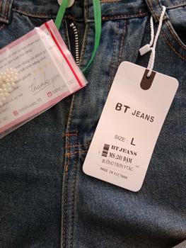 Product Review of ( NẤM LÙN 38 - 69 KG )QUẦN JEAN SUÔNG NỮ LƯNG CAO WASH THỜI TRANG,CHẤT JEAN DÀY MỀM MS 201 from m**ỹ 0