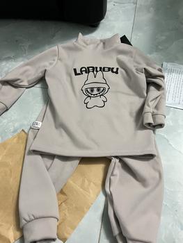 Product Review of [ Loại Đẹp ]  Bộ Zip Lông QC Giữ Nhiệt Cho Bé In Hình LaBuBu , An Toàn , Phù Hợp Với Thời Tiết Mùa Đông ,Size Từ 3 - 15 Kg  ( BÉ Dưới 3.5 Tuổi) from 🧚**️ 2