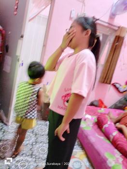 Product Review of Setelan Remaja Baju dan Celana Kulot Lotso Series Fashion Usia 9-12 Tahun from S**a 0