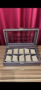 Product Review of Wood Watch Storage Box 2 3 6 10 12 Slot Dust Proof Glass Cover Watch Box Organizer Watch Jewelry Box Bracelet Watch Box Watch Box for Gift with Free Card Installation Wooden from n**o 2
