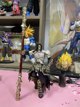 Product Review of Mô hình Thủ Công Ngoại Vi Trò Chơi Wukong Huyền Thoại Màu Đen 22-30Cm Ruyi Vòng Vàng Gậy Tất Cả Đồ Trang Trí Thủ Công Bằng Kim Loại Mô Hình Đồ Chơi hợp xu hướng from T**h N**n 3