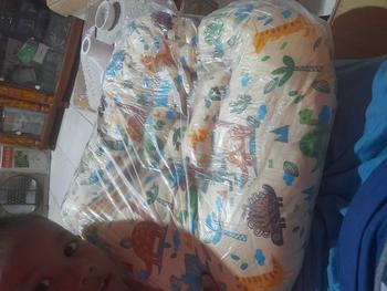 Product Review of SOFA BAYI/SOFA BAYI MURAH/TEMPAT TIDUR BAYI alas empuk newborn  bantal from s**🔥 1
