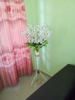 Product Review of bunga hias bunga pojok sakura mihua k 14 set pot besi BUNGA PELASTIK from n**9 2