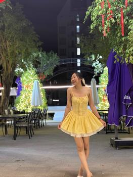 Product Review of Váy Dolly - Váy thiết kế Sassysis tùng phồng vải ren from w**y 2
