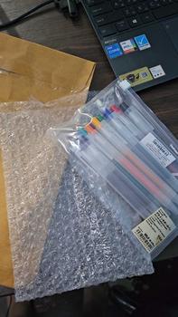 Product Review of MUJI ของแท้ ปากกาและไส้ปากกาเจลมูจิ แบบกด ขนาด0.5 MM แยกแท่ง และเซ็ต 10 สี from L**k 0