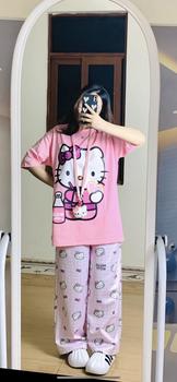 Product Review of TRENDYBOUTIQUE- ÁO PHÔNG CỘC HỒNG HỌA TIẾT MÈO from x**h g** đ** d** t**i 1