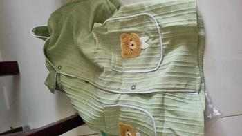 Product Review of Bộ Ngủ Đồ Bộ Pyjama Cổ Vets Quần Dài Aó Hai Túi Gấu Vải Đũi Gân Mềm Nhẹ from h**7 1