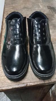 Product Review of sepatu PDH pria Hitam Kilap Tanpa Semir Security Polisi Taruna Satpam Satpol Dinas Kerja Murah Berkualitas boots Shoes boots Shoes sepatu boots ringan rapi sepatu formal from m**o 1
