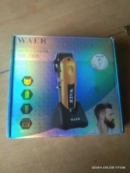 Product Review of WAER Professional Electric Hair Clipper Rechargeable Cordless Adjustable Hair Trimmer with Battery Bay Haircut For Men Barber from N**e N**a P**n 0