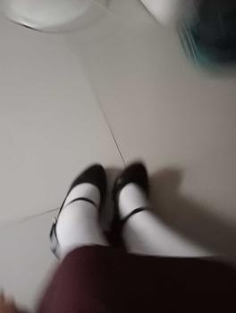 Product Review of [CF] Black Formal Shoes for Women Classy Stylish Elegant Fashion Office Shoes with Block Heels Soft Leather School Shoes for Girls from A**: 2