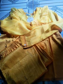 Product Review of Đồ bộ, đồ ngủ pijama tay dài tiểu thư chất liệu lụa xước phối voan nhiều màu xinh xắn dưới 62kg from 🍑**c Đ** ** 0