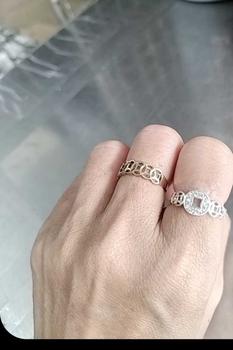 Product Review of QMJ STORE - Q67 Nhẫn bạc nữ đẹp QMJ KIM TIỀN HỒNG PHÁT , thời trang phụ kiện trang sức bạc 925 cao cấp from M**💗 0