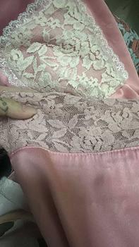 Product Review of Set tay dài trơn lụa latin tơ tằm phối ren from p** d** 0
