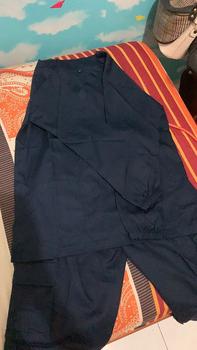 Product Review of [RatuHijabCilacap] Baju Ok Oka Celana Jogger Cargo Lengan Panjang Karet Bahan American Drill Wanita Setelan Kerah V from s**s 0