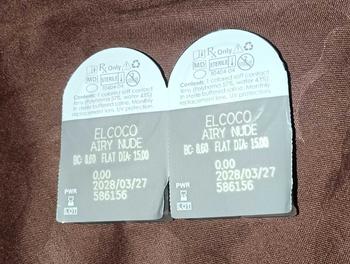 Product Review of SOFTLENS EL COCO AIRY CHARCOAL/NUDE/OLIVE 15 MM ( NORMAL ) Eye Soflens from ʚ** 1