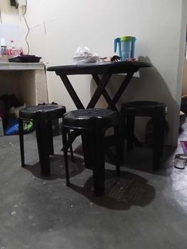 Product Review of #568 Monoblock Chair Round Stool Plastic Chair Plain Black/Brown/White/Green/Beige/Red/Violet from V**o 0