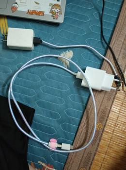 Product Review of Vỏ bảo vệ Bộ sạc iPhone, Vỏ bảo vệ cáp dữ liệu, Vỏ bảo vệ, Thích hợp cho đầu sạc nhanh iPhone 18 / 20W, Thiết bị cắn cáp dữ liệu, Phong cách đáng yêu, Vỏ mềm, Chống va đập, Chống va đập, Chống cắn from N**g đ**g ô** t** N** 🧚**️ 0