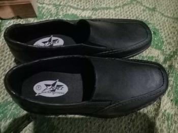 Product Review of Sepatu Pantofel Karet ATT AB 380 Hitam Kerja Flat Shoes Pria from K**y 2