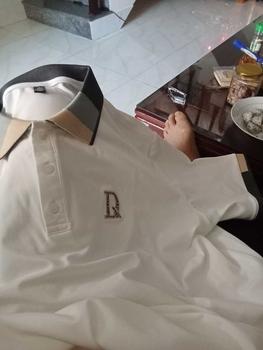 Product Review of Áo polo thêu nam nữ có cổ bẻ MORA thêu họa tiết chữ Đ vải mắt chim cao cấp, sang trọng, lịch sự mềm mát mịn ( POLOUMAOR ) Menswear Shirt from N**n Q**g 0