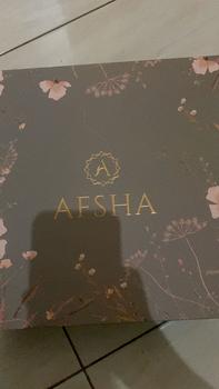 Product Review of Afsha - Mukena Dewasa Raima 2in1 Series (Free Sajadah, Pouch & Box Hampers) from ** 2