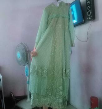 Product Review of RAISHA-Jeehan  Dress/ gamis/ Gaun Pesta Wanita Muslim Untuk  Lebaran, Wisuda, Kondangan full tile  brokat simple tebal dan mewah from I**y 😼** 0