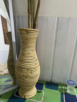Product Review of Guci Rotan Vas Rotan Original Modern Bulat from B**n 0
