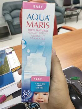 Product Review of Aqua Maris Baby อควา มาริส เบบี้ สเปรย์พ่นจมูก 50ml from แ**์ 0