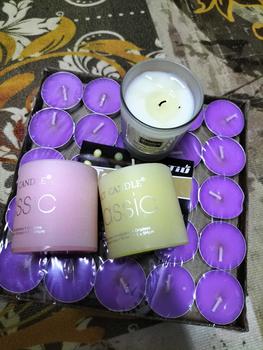 Product Review of 50 / 10 pcs 1 hour+- High Quality Tealight Candle / Tea Light Candle / Small Candle / Lilin from f**9 0