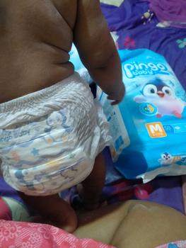 Product Review of 100ชิ้น กางเกงผ้าอ้อมเด็ก แพ้นท์ ออร์แกนิคคอตตอน PINGO BABY from ม**ป 0
