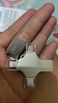 Product Review of FLASHDISK USB OTG ANDROID IPHONE 2tb FLASH DISK OTG TYPE C IOS 4in1 - 32gb real from N**d 0