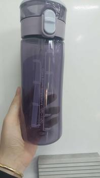 Product Review of Bình nước học sinh -Bình Đựng Nước Thể Thao Kèm Ống Hút Nắp Khóa Quai Xách Dung Tích 550ml (SHOP GIAO MÀU NGẪU NHIÊN) Cotton Cute Sport Thủy Tinh from 🇻**o M**🇳 0